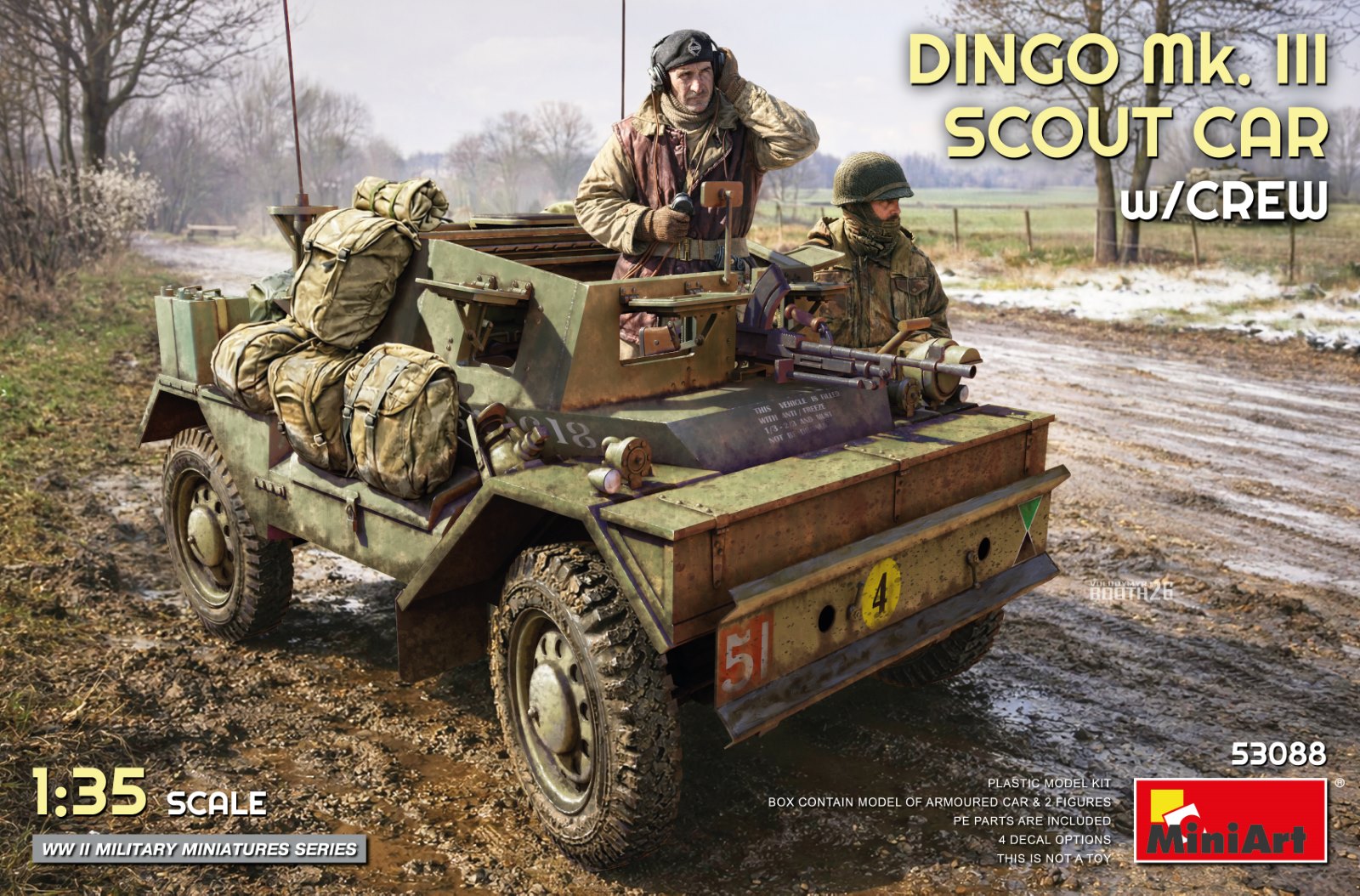 DINGO Mk. III SCOUT CAR w/CREW