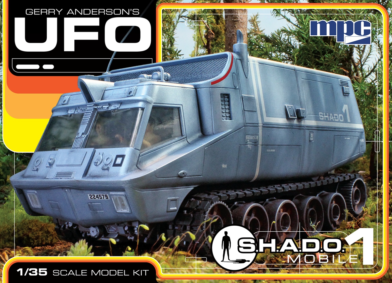 MPC 1/35 UFO SHADO MOBILE