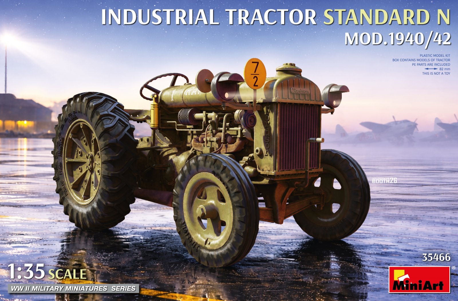 Miniart 1/35 Standard Industrial Tractor Mod.1940/42