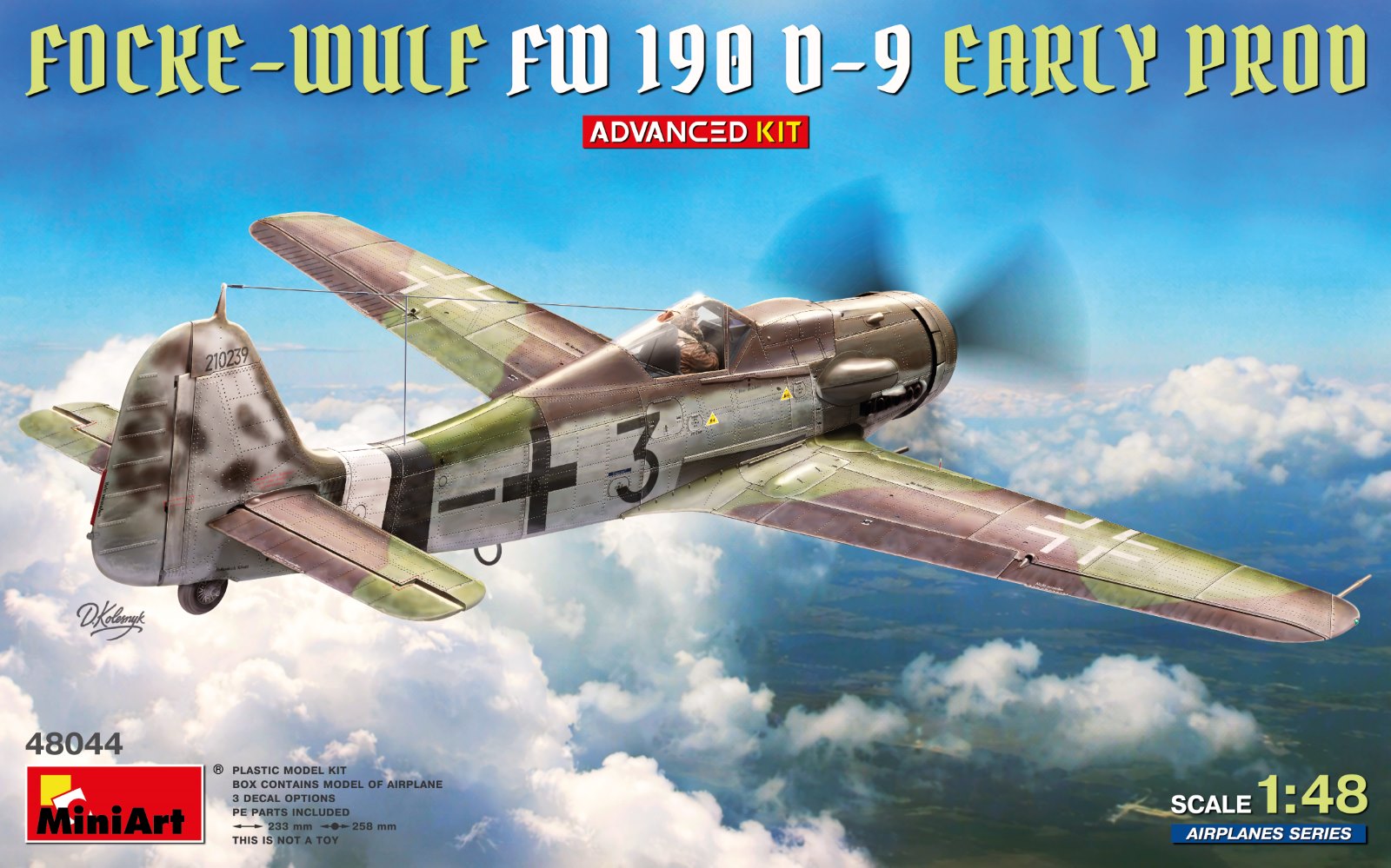Miniart 1/48 Focke-Wulf FW 190D-9 Early Prod. Advanced Kit