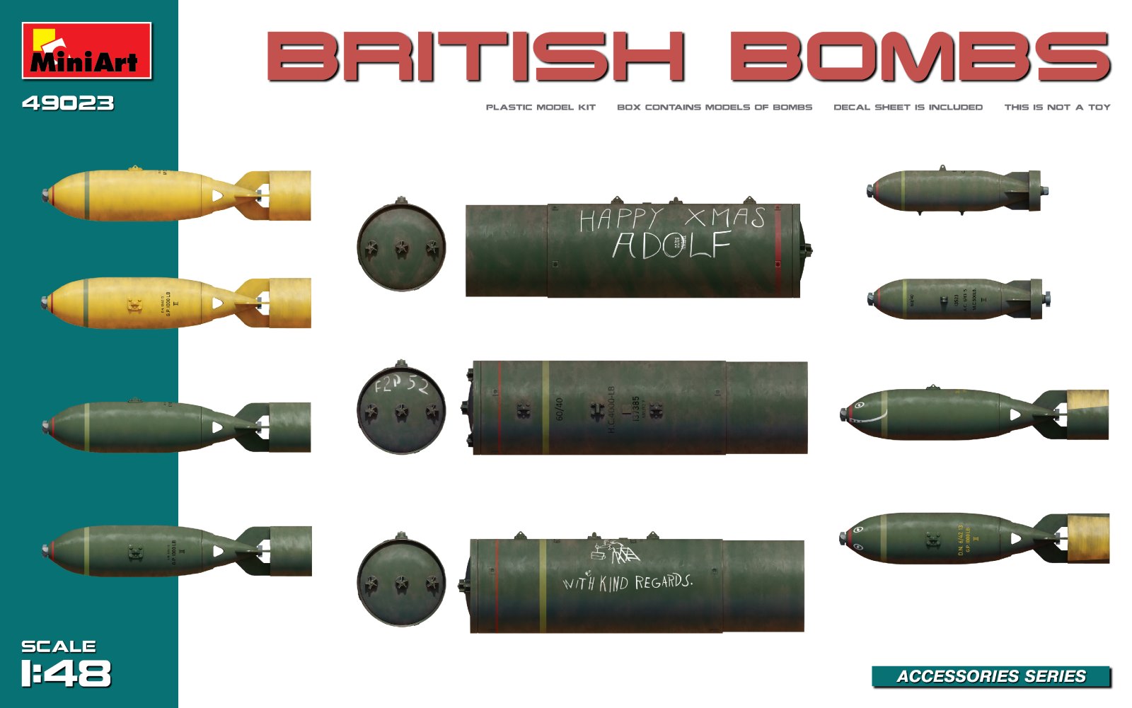Miniart 1/48 British Bombs