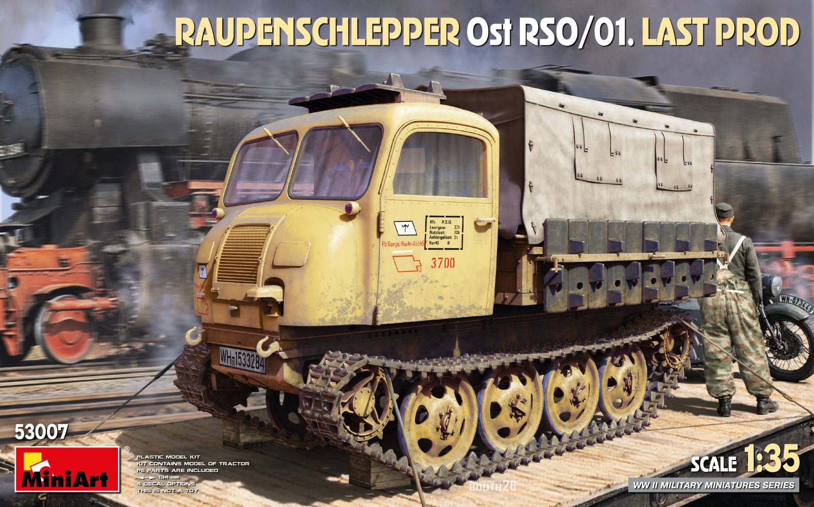 Miniart 1/35 Raupenschlepper Ost RSO/01 Last Prod.