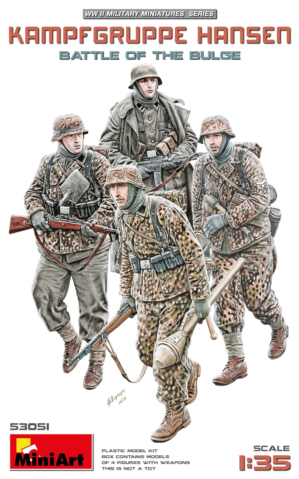 Miniart 1/35 Kampfgruppe Hansen Battle of the Bulge