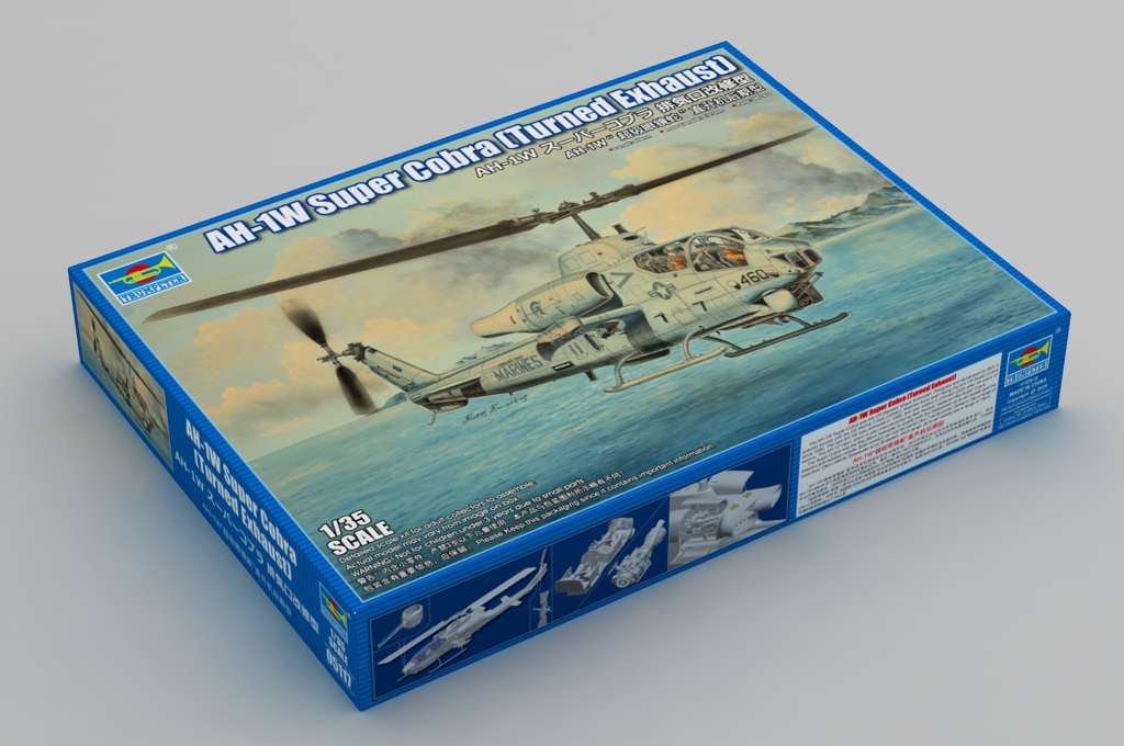 Trumpeter 1/35 AH-1W Super Cobra (Turned Exhaust)