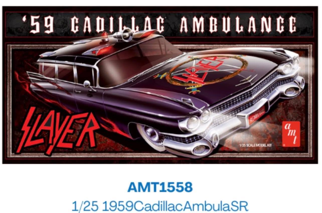 AMT 1/25 1959 CADILLAC AMBULANCE SLAYER