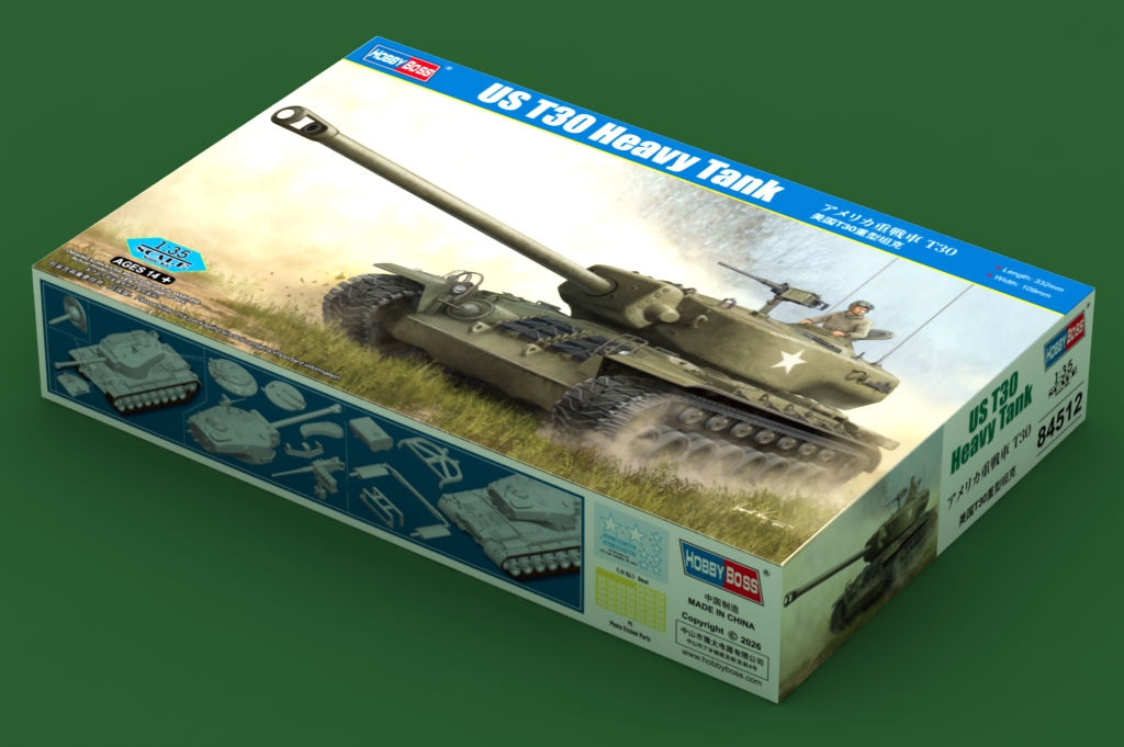 Hobby Boss 1/35 US T30 Heavy Tank