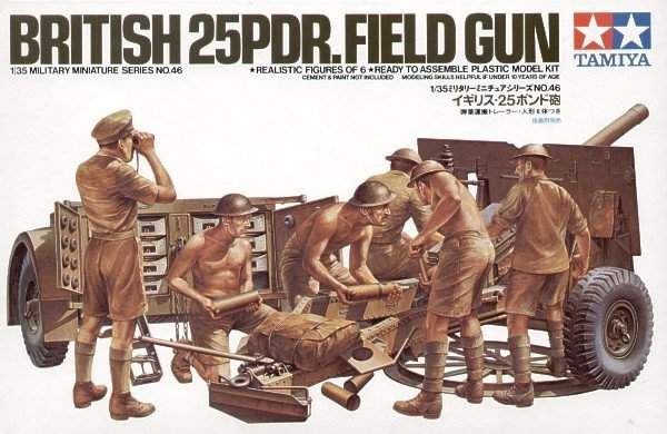 Tamiya 1/35 British 25pdr