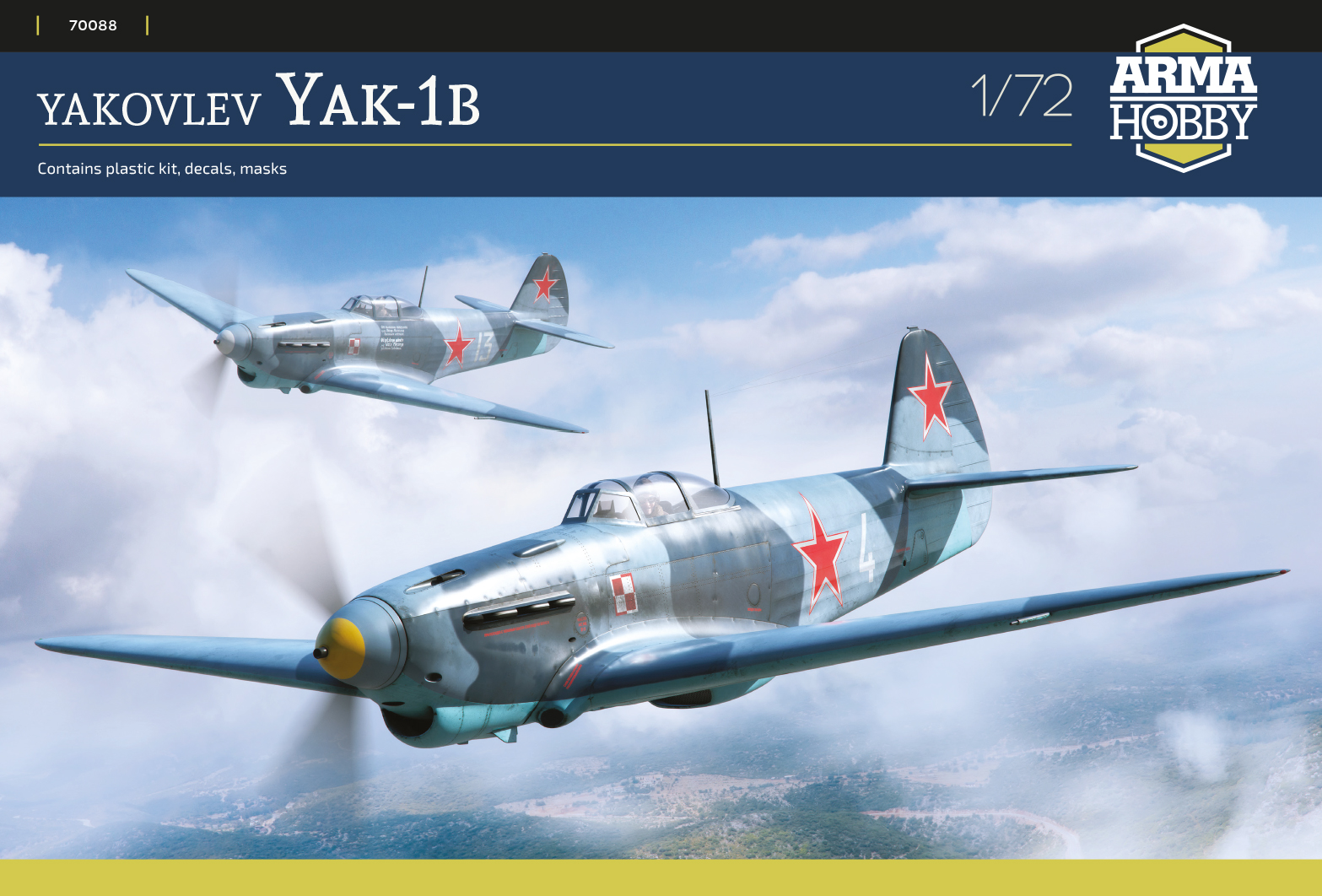Arma Hobby 1/72 Yak-1b