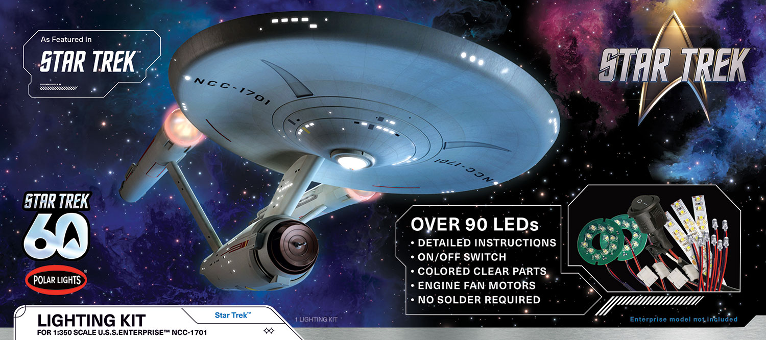 PLL 1/350 USS ENTERPRISE 60TH LIGHTING SET
