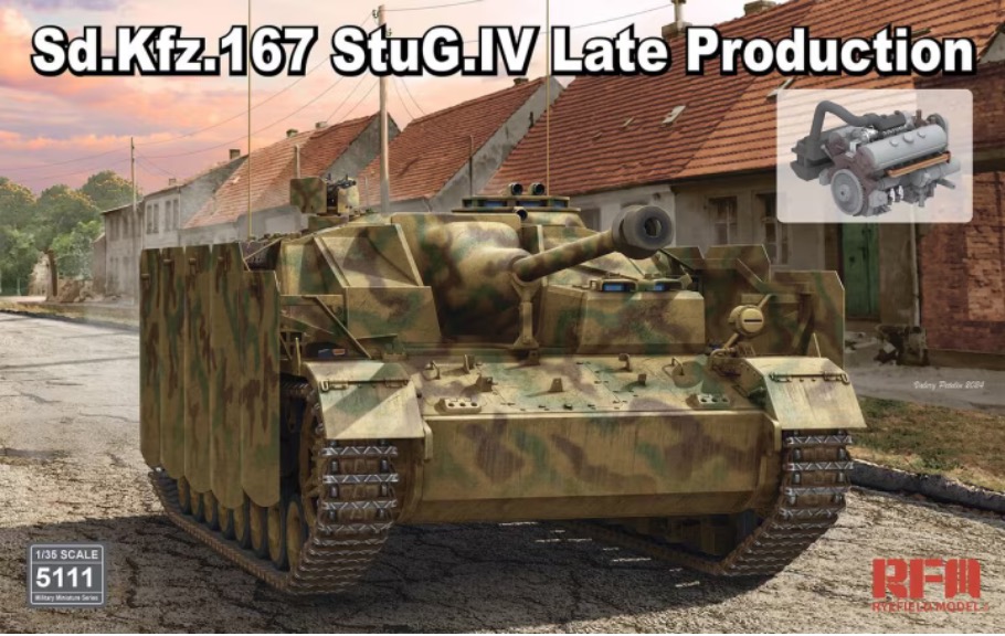 Sd.Kfz.167 StuG.IV Late Production w/Engine Workable Tracks