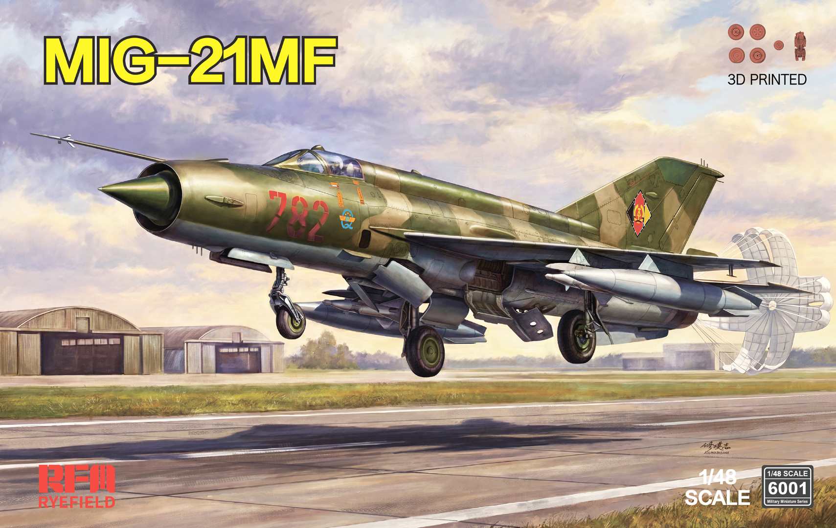 Ryefield Model 1/48 MIG-21MF FISHBED J