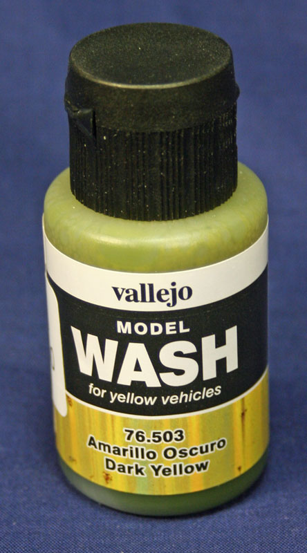 503 Dark Yellow Model Wash - Click Image to Close
