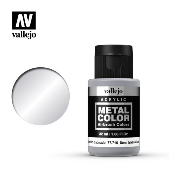 Semi Matte Aluminum Metal Color