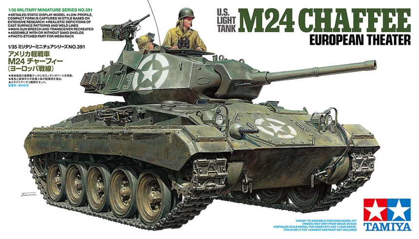Tamiya 1/35 M-24 Chaffee European Theater