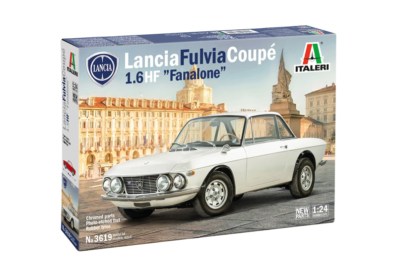 Italeri 1/24 Lancia Fulvia Coupè 1.6HF "Fanalone"