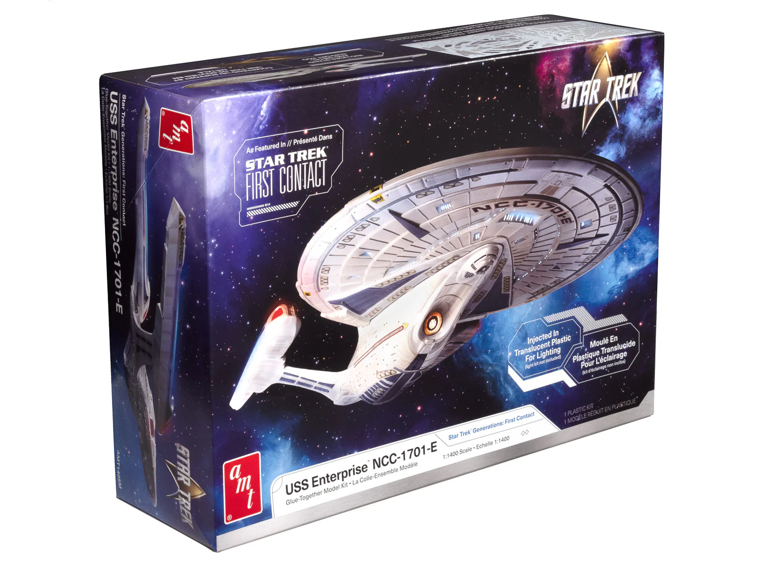 1:1400 Star Trek U.S.S. Enterprise NCC-1701-E (Translucent)