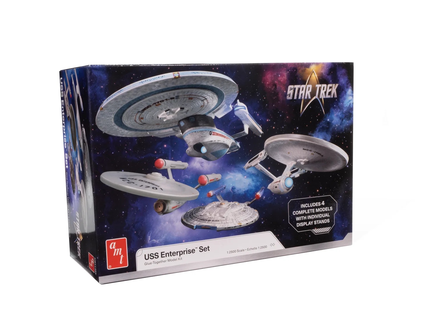 1/2500 Star Trek U.S.S. Enterprise Four Ship Set 1/2500 Star Trek U.S.S. Enterprise Four Ship Set