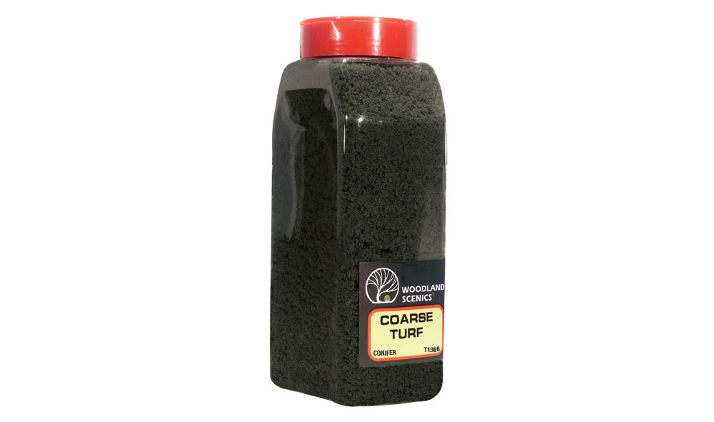 Turf- Conifer, Coarse (32oz. Shaker)