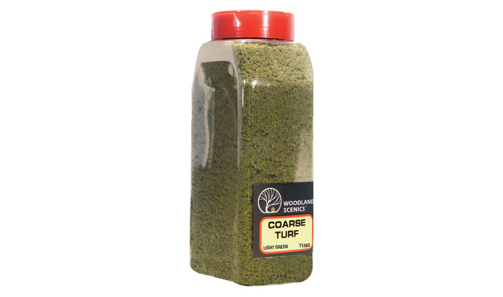 Turf- Light Green, Coarse (32oz. Shaker)