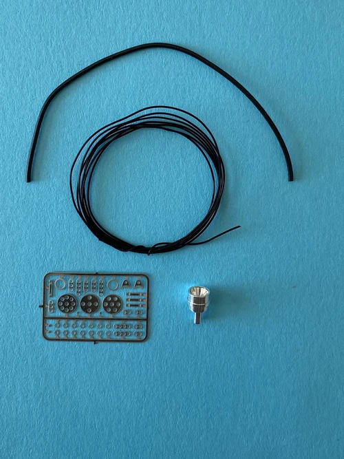 Detail Master 1/24-1/25 Wired Distributor Standard Kit Black