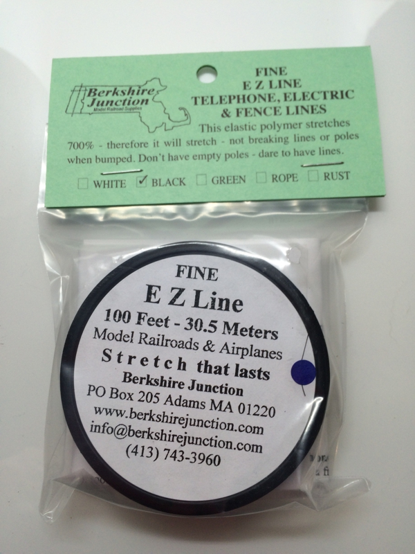 EZ Line Fine Black Rigging - Click Image to Close