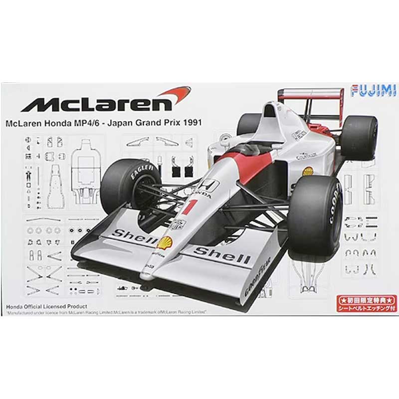 1/20 F1 Mclaren Honda MP4/6 JapanGP