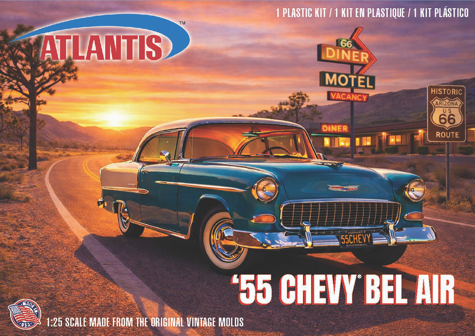 U.S. Route 66 - 1955 Chevrolet Bel Air Hardtop U.S. Route 66 - 1955 Chevrolet Bel Air Hardtop