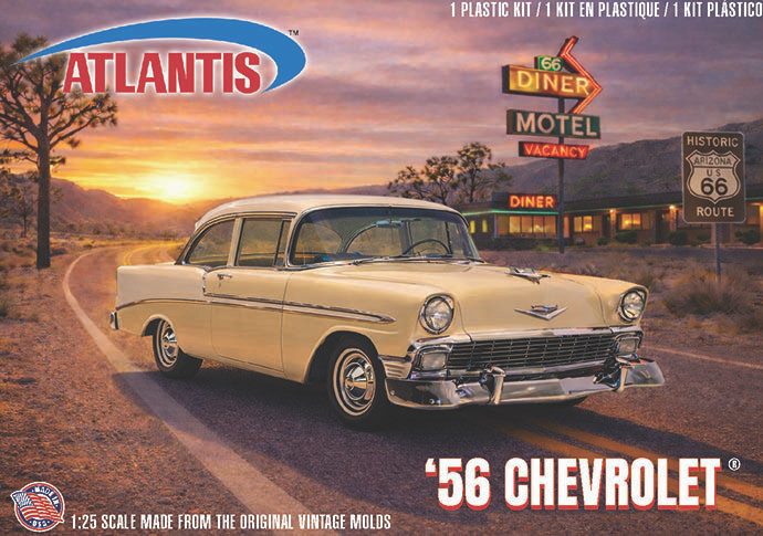US Route 66 - 1956 Chevrolet V-8 US Route 66 - 1956 Chevrolet V-8