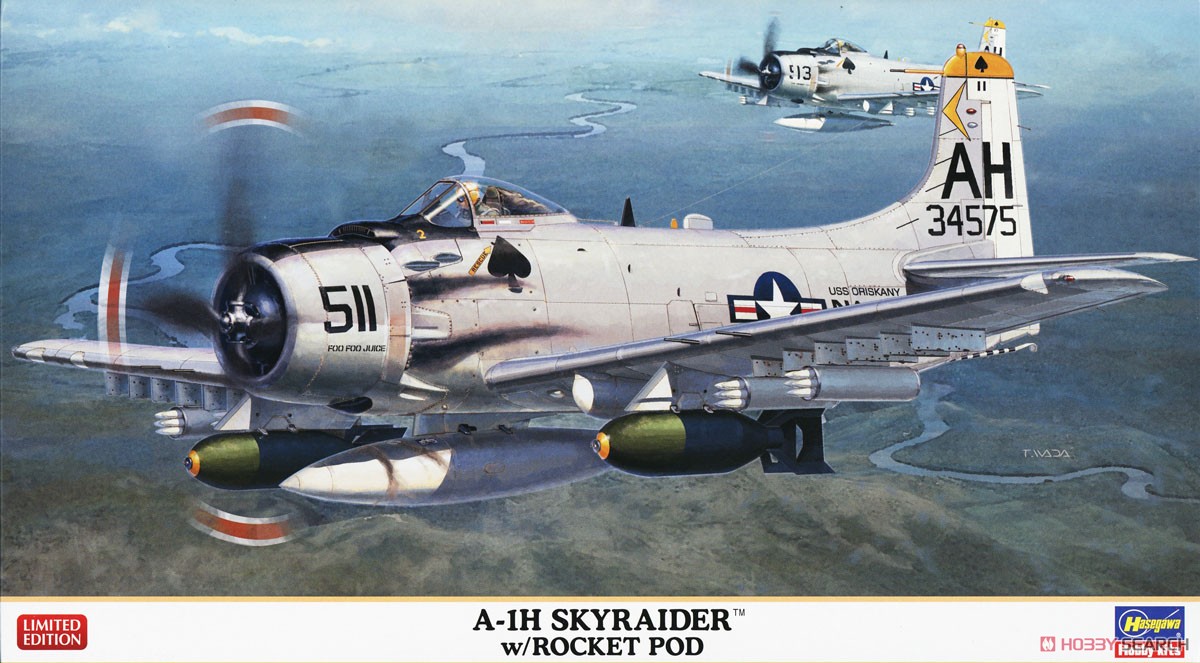 A-1H Skyraider w/ Rocket Pod