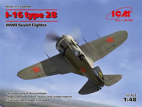 I-16 type 28 WWII Soviet Fighter