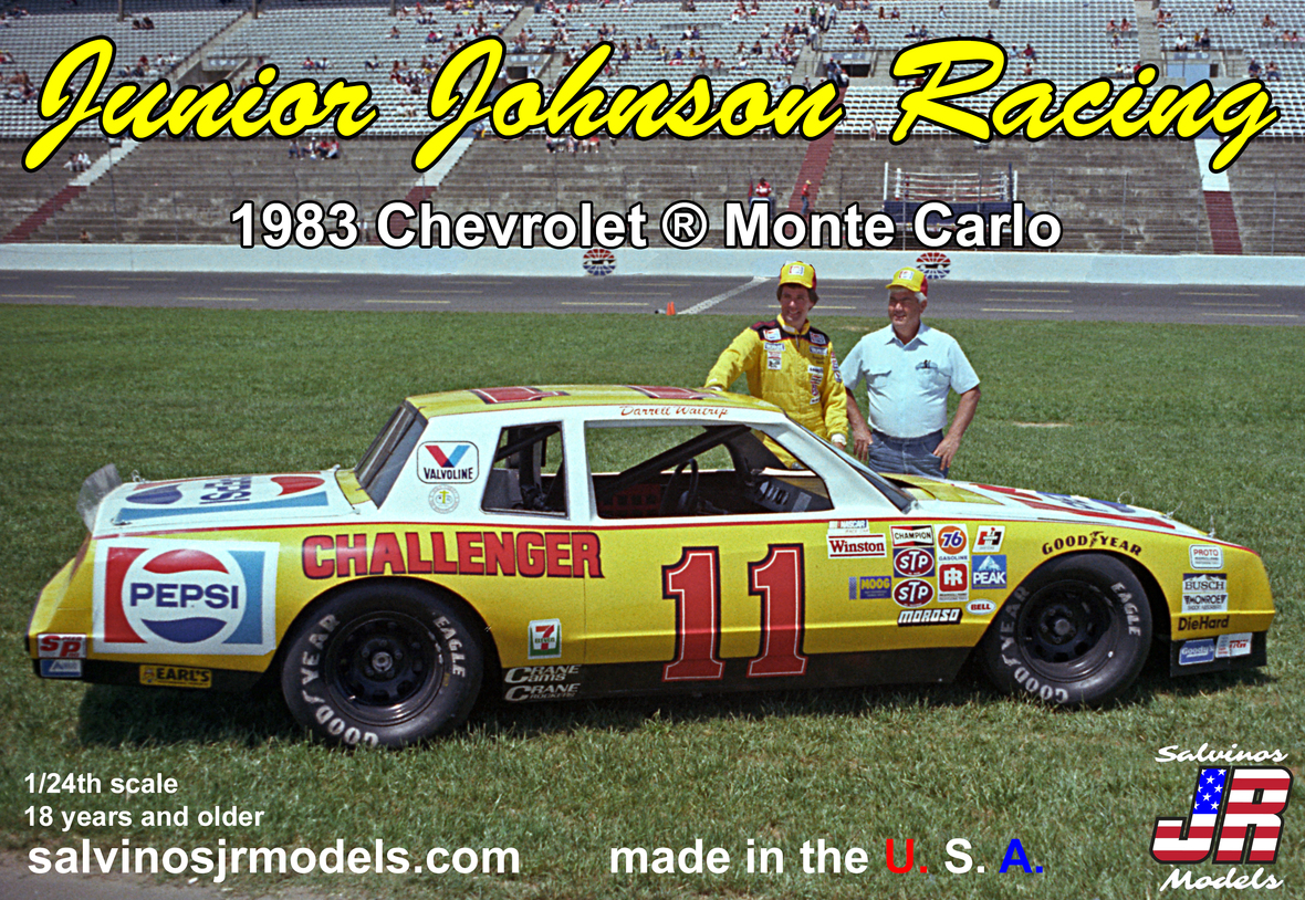 Junior Johnson Racing Darrell Waltrip #11 1983 Monte Carlo