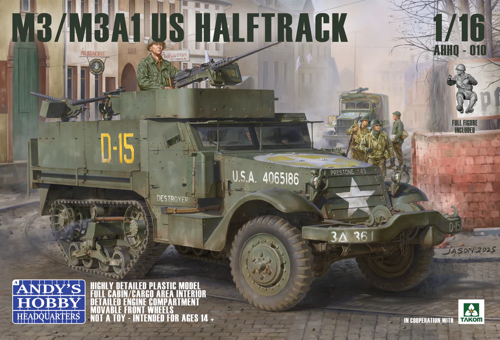 M3/M3A1 US Halftrack (2 in 1 Kit)