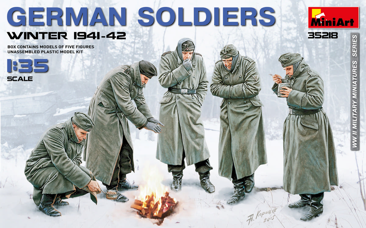 German Soldiers Winter 1941-42