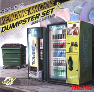Vending Machines & Dumpster Set