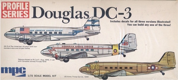 MPC/Airfix 1/72 Douglas DC-3