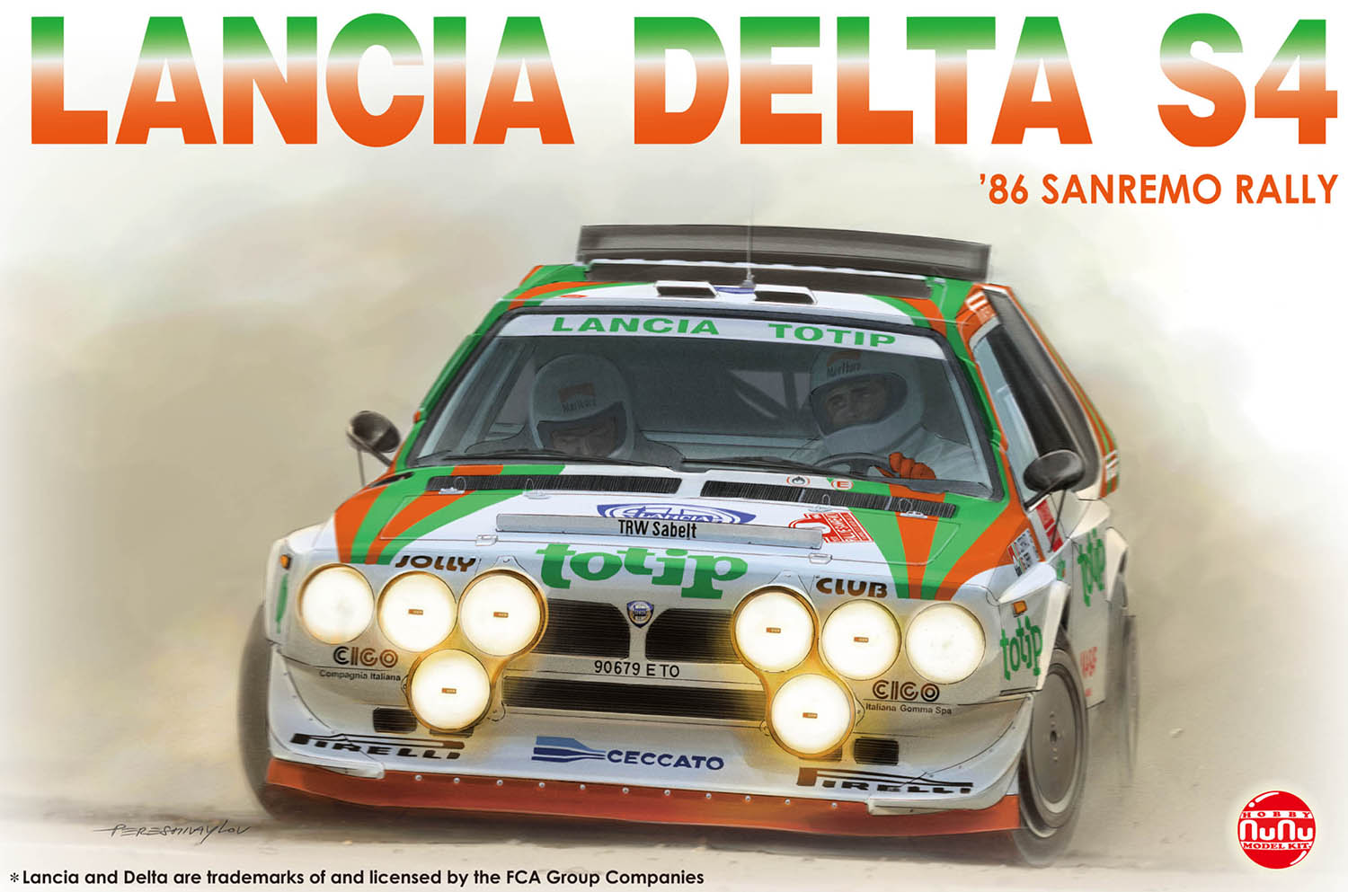 Lancia Delta S4 (Jolly Club Totip) Sanremo Rally 1986