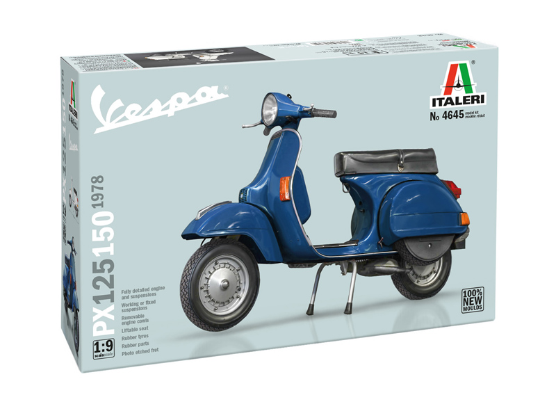 Italeri 1/9 VESPA PX 125/150 1978