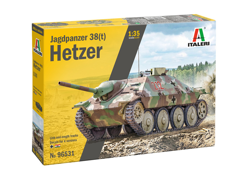 Italeri 1/35 JAGDPANZER 38(t) HETZER