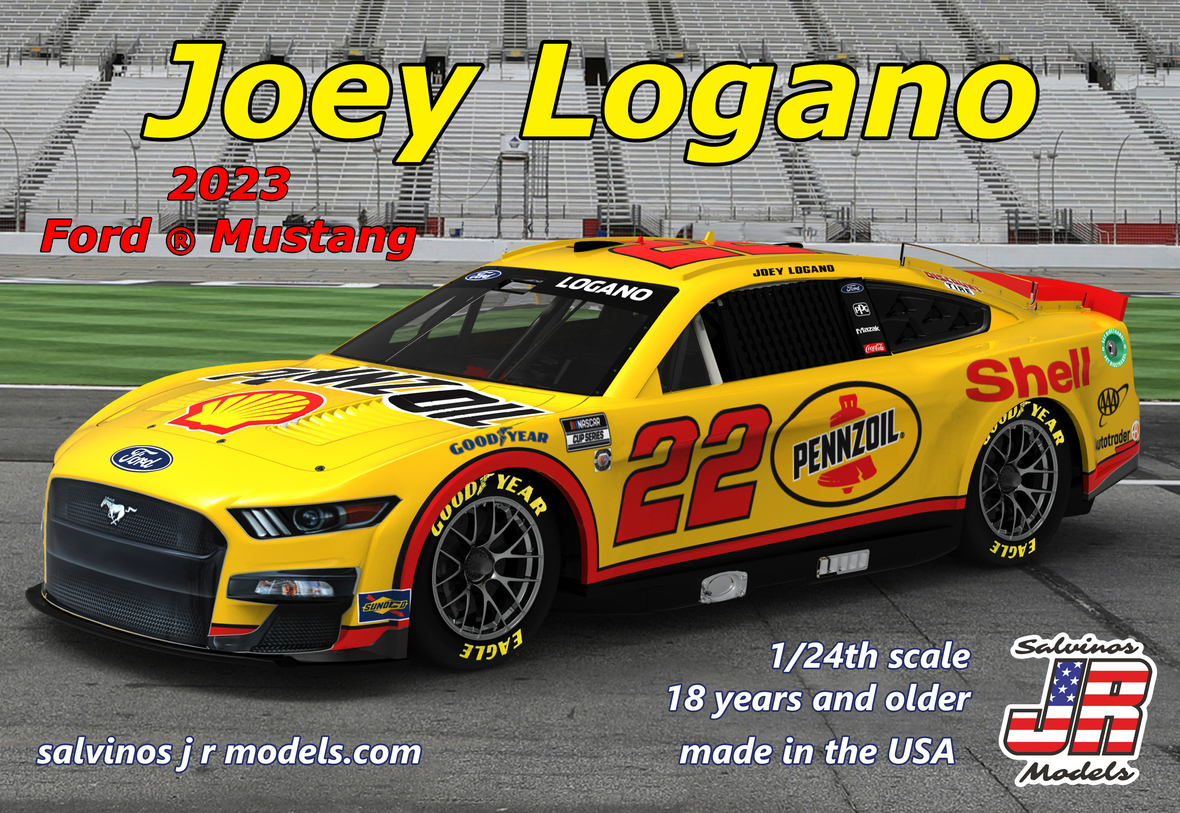 Joey Logano 2023 Ford Mustang Race Car (Primary Livery)