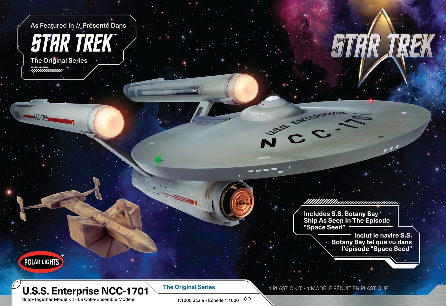 1/1000 Star Trek: The Original Series U.S.S. Enterprise NCC-1701 1/1000 Star Trek: The Original Series U.S.S. Enterprise NCC-1701