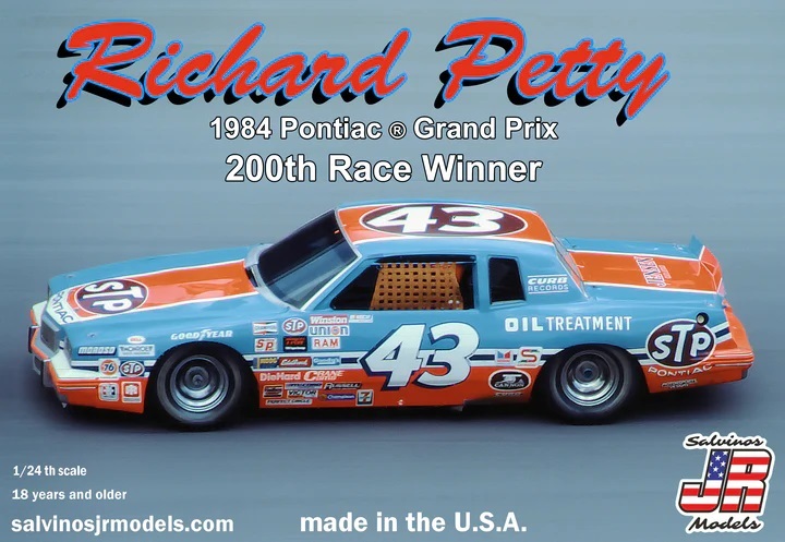 Richard Petty #43 1984 Pontiac Grand Prix 200th Winner Race