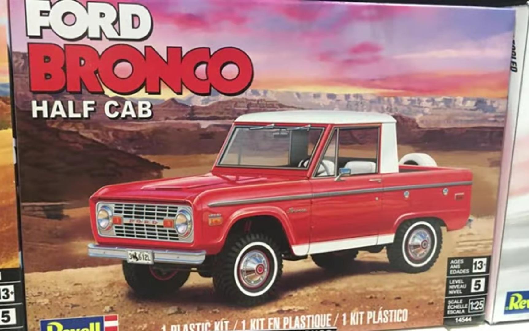 Ford Bronco Half Cab Truck  Ford Bronco Half Cab Truck