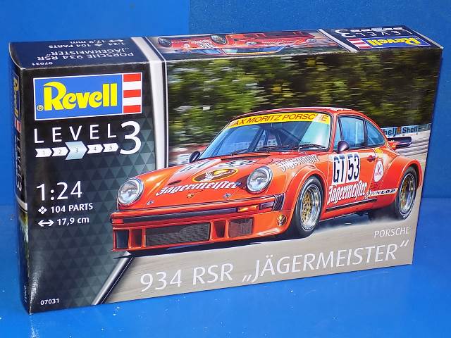Porsche 934 RSR Jagermeister Race Car