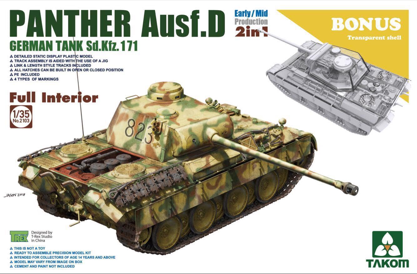 Sd.Kfz.171 Panther Ausf.D Early-Mid Production with Full Interio