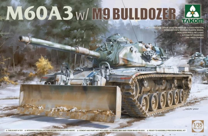 M60A3 Tank w/M9 Bulldozer