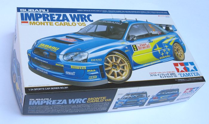 Subaru Impreza WRC Monte Carlo 2005 Race Car