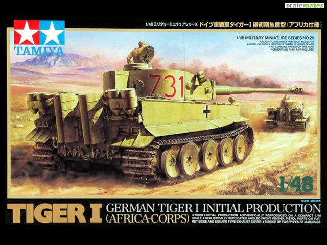 German Tiger I Initial Tank Africa Corps