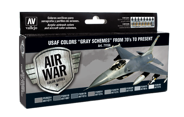USAF Colors Gray Schemes from 70's to Present USAF Colors Gray Schemes from 70's to Present