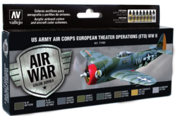 US Army Air Corps European Theater Operations (ETO) WWII Model