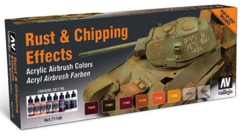 Rust & Chipping Effects Colors Set